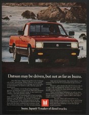 1982 Red ISUZU Pickup Truck