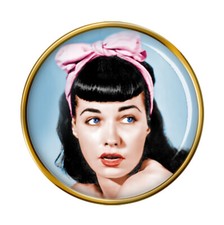Bettie Page Pin Badge