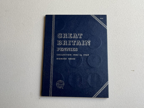 Whitman folder 9683 pennies - gb,