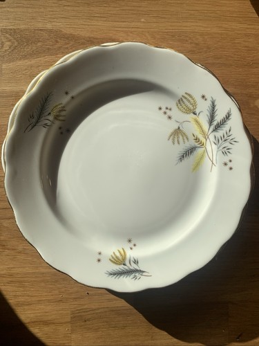 Colcough plates bone china - x5,