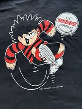 Dennis The Menace 1993 D C Thomson Vintage T Shirt XL Rare