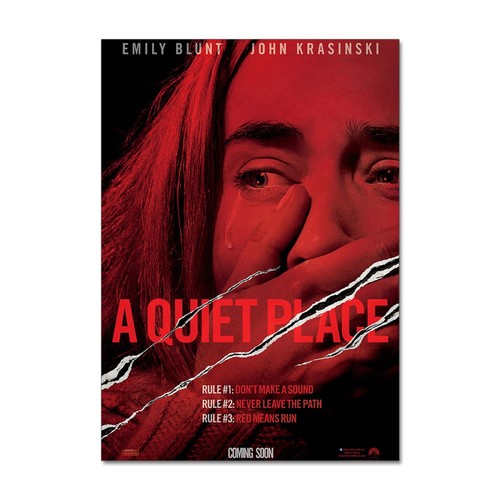 Quiet place horror movie - a,