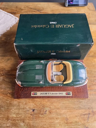 Burago jaguar type cabriolet - burago,