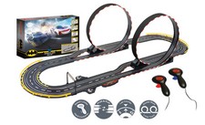 Slot Car Race Set Batman vs Joker Racing Track Complete Set Lima43 by Scalextric