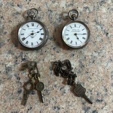 2 Silver Pocket Watches Kendal & Dent - H L Brown & Son