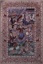 Pictorial Multi-Colored Ethnic