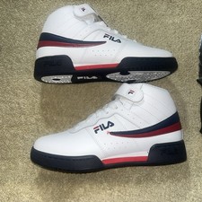 Fila F-13 Size 3.5 White Nvy