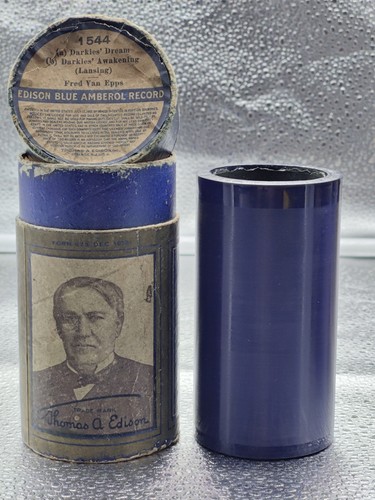 Edison amberol cylinder - edison,