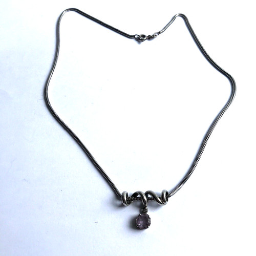 Vintage sterling silver snake - vintage,