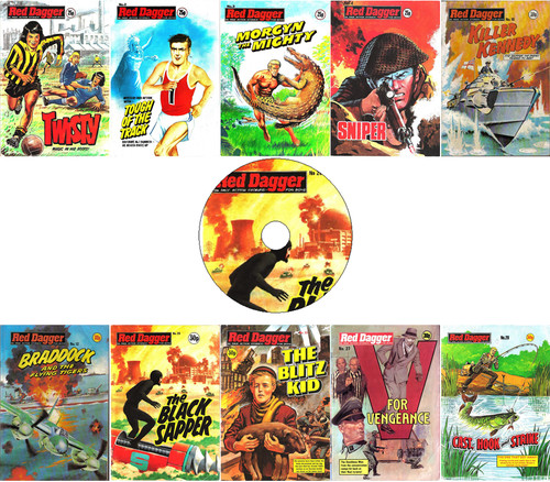 Red dagger comics complete - dagger,