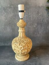 Chinese Carved Canton Table