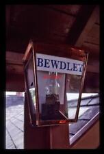 PHOTO  BEWDLEY RAILWAY STATION GAS LAMP
