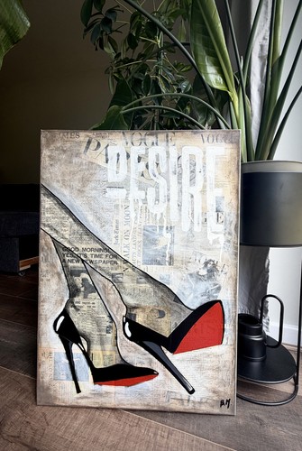 Original pop art painting - pop,