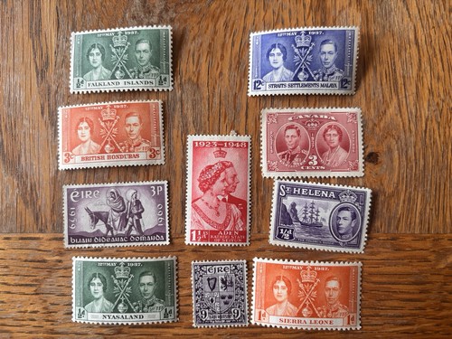 Vintage stamps collection from - vintage,