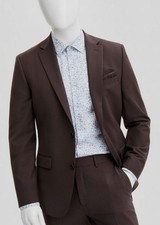 Bar III Men's Brown Wool