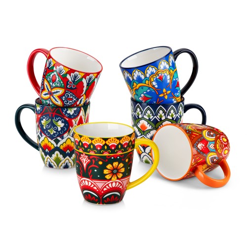 Vancasso bohe ceramic - ceramic, coffee