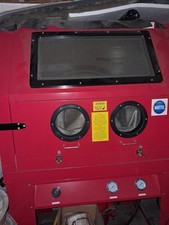 1.5m PRESSURE BLAST CABINET INC BLAST POT & EXTRACTOR BEAD SHOT SAND BLASTING