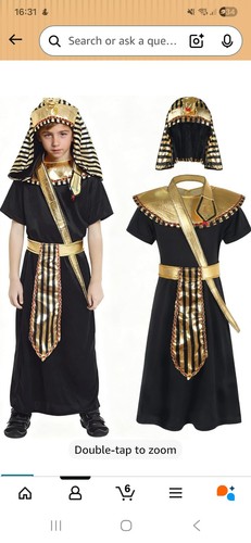 Childs egyptian costume 10 - egyptian, 9-10