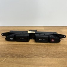 JAGUAR  XJ8  HAZARD LOCKING TRACTION CONTROL SWITCH BEZEL MOUNT LNC6290AB