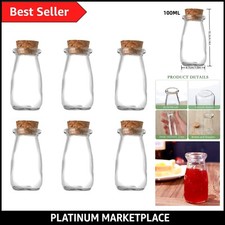6 Pack - 100ml Mini Glass