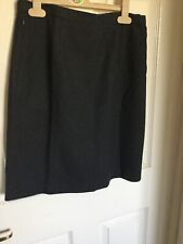 Two Trutex School Skirts Dark Grey 26" Waist, 16" Length