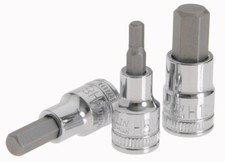 FRANKLIN SEALEY DRAPER BGS Hex Bit ALLEN Socket 1/4 Drive SIZES H3 TO H8 CHOOSE