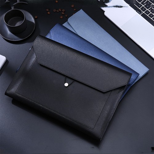 Leather file folder bag - leather, a4