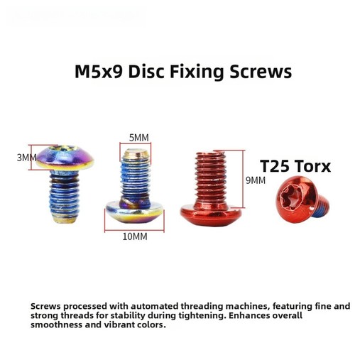 T25 torx m5x9mm - m5x9mm, brake