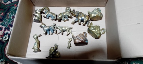 Brass animal figure - brass,