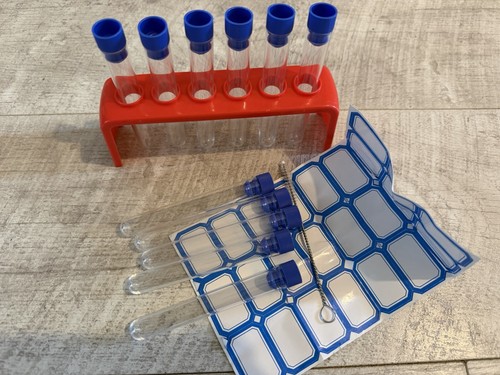 Test tubes red - test,