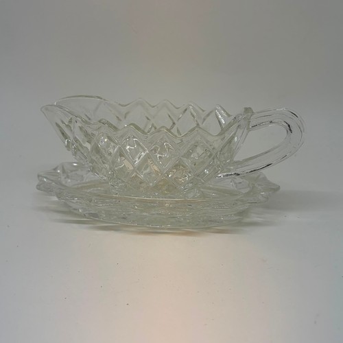 Vintage small pressed glass - pressed,