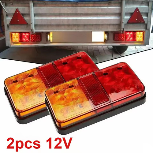 Waterproof led stop - 2x,