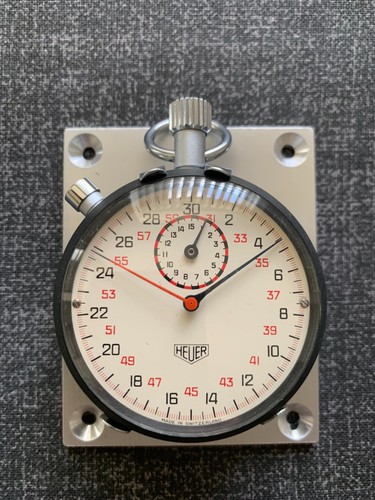 Heuer 53mm rattrapante split - heuer,