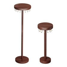Necklace Holder Wooden Show Rack Display Stand for Bangles Keychain Pendant