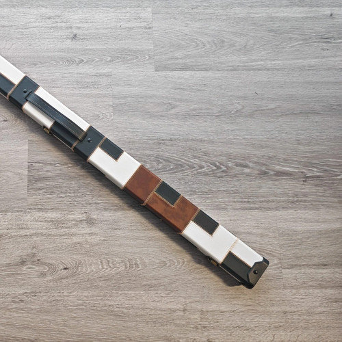 Pool cue case wood pu - cue,