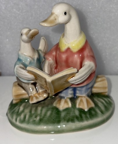 Vintage mother goose - goose, ceramic