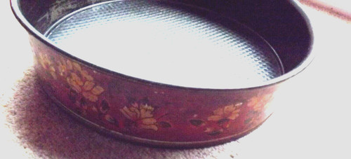 Decorative tin enamel - , painted