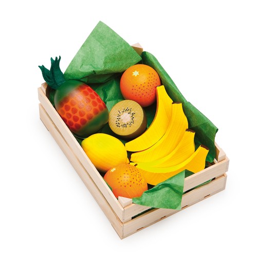 Wooden pretend role play - , food