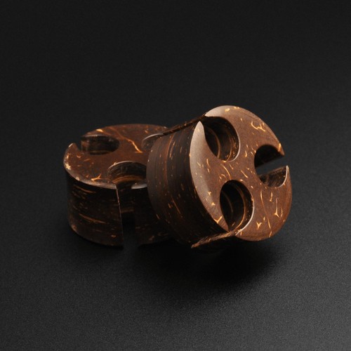 Coconut shell double - shell,