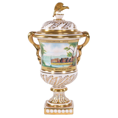 Coalport vase eagle - vase,