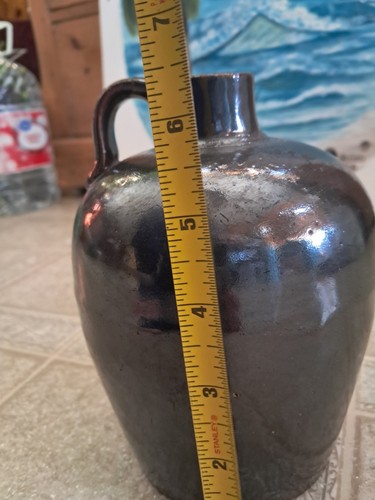 Antique stonewear jug - stonewear, jug.