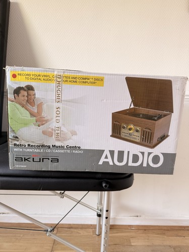 Akura music centre turntable - music,