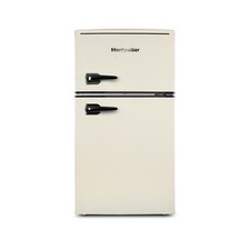 Montpellier MAB2035EC - Cream Undercounter Retro Fridge Freezer - 84 Litres - E