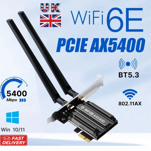 Pci wifi gaming - 6e, adapter
