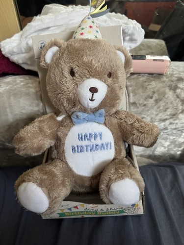 Happy birthday teddy bear - happy,