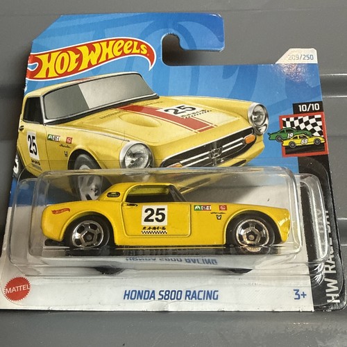 Hot wheels honda s800 - honda, yellow