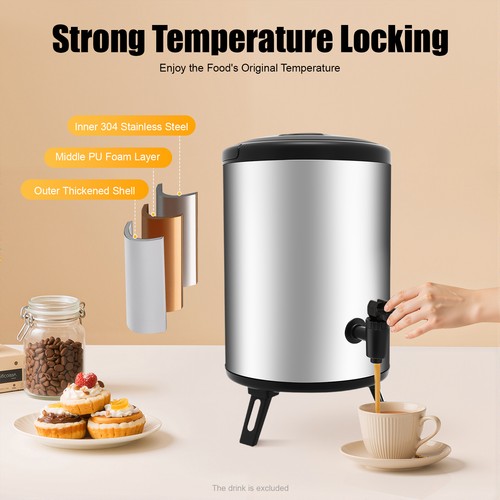 Insulated beverage hot - 8l,