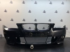 BMW 5 SERIES E60 E61 M SPORT FRONT BUMPER IN CARBON SCHWARTZ 416