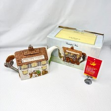 Vintage Christopher Wren Staffordshire Pub Teapot The Dick Turpin  BP5