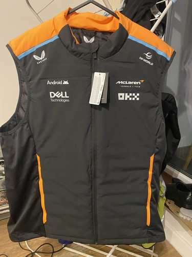 Never worn mclaren gilet - worn, f1